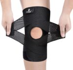 NEENCA Kompressions-Kniebandage mit Seitenstabilisatoren – Schmerzlinderung & Gelenkschutz