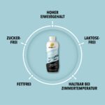 DAVA whitePRO Flüssiges Eiklar 6x 1kg – 105g reines Protein pro Flasche – Bild 6