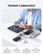 Baseus FC11 Powerbank 45W 20000mAh – Dual USB-C Kabel, Schnellladung für iPhone & Samsung – Bild 5
