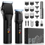 Solati Haarschneidemaschine & Bartschneider Set – Profi-Trimmer mit T-Blade & 300 Min. Laufzeit
