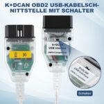 GEERYZHE K+DCAN Diagnosekabel für BMW E Serie – OBD2 USB Interface mit Schalter – Bild 3