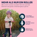 HUDORA Scooter Up 145 Junior – Höhenjustierbarer Kinder-Roller ab 3 Jahren bis 60 kg – Bild 6