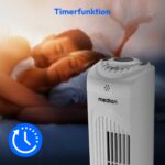MEDION E11 TF Turmventilator mit Fernbedienung – 45W Standventilator mit Schlafmodus – Bild 6