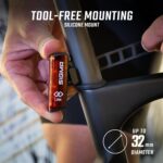 SIGMA Aura 100/Blaze Link Fahrradlicht Set – 100 Lux Frontlicht mit Bremsfunktion – Bild 8