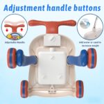 QDRAGON 3in1 Lauflernwagen mit regelbarer Geschwindigkeit – Gehhilfe für Babys 12-36 Monate – Bild 7