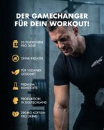 Götterpuls Pre Workout 308g Pulver Himbeere – Krafttraining Booster mit L-Citrullin & Beta-Alanin – Bild 3