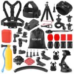 GeeKam 38er Action Kamera Zubehör Kit – Universal Montage Set für GoPro & mehr