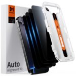 DIMONCOAT 4er-Pack Sichtschutz Panzerglas iPhone 16 Pro – Premium Privacy Screen mit 9H+ Schutz