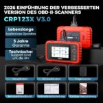 LAUNCH CRP123X V3.0 OBD2 Diagnosegerät – 7 Reset-Funktionen & Lebenslange Updates – Bild 8