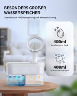 KAUGIC Elektrischer Ohrreiniger mit Doppeltank – Wiederaufladbar für tiefe Ohrenhygiene – Bild 2