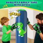 QPAU Aufblasbarer Boxsack Kinder 120cm – Standsack für Karate & Taekwondo ab 3 Jahren – Bild 5