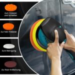 RAYLEEY Akku-Poliermaschine für Makita 18V – 8-stufige Exzenterpolierer für Autodetailing – Bild 5