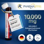 PharmaVital Alpha Peptide Collagen Trinkampullen 50 Stück – 10.000 mg SOLUGEL® für Haut & Gelenke – Bild 2