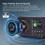 ROCAM DAB+/FM Digitalradio mit Bluetooth 5.0 – 3000-mAh Akku & 8W Hi-Fi Sound – Bild 5