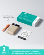 INIU 20000mAh Power Bank – 22.5W Schnellladung mit USB-C Kabel für iPhone & Android – Bild 8
