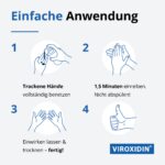 Viroxidin Med Handdesinfektionsmittel 5l – Begrenzt Viruzid PLUS gegen Viren & Bakterien – Bild 6