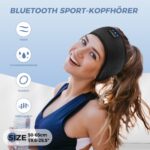 LC-dolida Schlafkopfhörer Bluetooth 5.4 – Stirnband Kopfhörer mit 14h Akku für Seitenschläfer – Bild 2