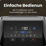 Chefman 10L Digitale Heissluftfritteuse mit Rotisserie & Dörrautomat – XL Familiengrösse – Bild 6