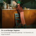 Stokke Tripp Trapp Stuhl Natur – Mitwachsender Hochstuhl für Babys bis Erwachsene – Bild 5
