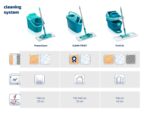 Leifheit Wischtuchpresse Profi XL Set – Bodenwischer mit Mikrofaser & Rollen – Bild 10
