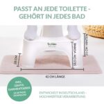 Hey Nature HOCA Medizinischer Toilettenhocker – Natürliche Hilfe bei Hämorrhoiden & Verstopfung – Bild 2
