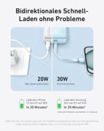Anker Zolo Powerbank 10.000mAh 30W – USB-C Schnellladegerät für iPhone, iPad & MacBook – Bild 8