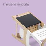 Maxi-Cosi Toucan 3-in-1 Lernturm Montessori – Holzturm mit 3 Höhen & Tafel für 1,5–99 Jahre – Bild 7