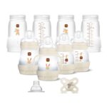 MAM Easy Start Anti-Colic Set – 6 Babyflaschen mit SkinSoft Sauger für Neugeborene ab 0+ – Bild 2