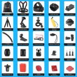 GeeKam 38er Action Kamera Zubehör Kit – Universal Montage Set für GoPro & mehr – Bild 7