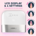 SUNUV UV LED-Nagellampe – Professionelle Gellampe mit 39 LEDs & Sensor für Zuhause – Bild 4
