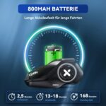 LEXIN G2P Motorrad Bluetooth Headset – Kommunikationssystem für bis zu 6 Personen, Doppelpack – Bild 5