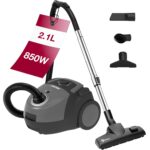 Akitas C5 Bodenstaubsauger mit Beutel – 850W Saugleistung für Allergiker & Haustiere