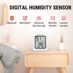 TempPro Bluetooth Thermometer Hygrometer 80m – Smarte Klimaüberwachung 3er Set – Bild 3
