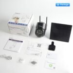 Xega 4G LTE Überwachungskamera Aussen Solar – 2K HD PTZ mit SIM-Karte, kabellos & WLAN-frei – Bild 7