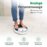 Medisana PSD Mechanische Personenwaage bis 150 kg – Retro Design Körperwaage – Bild 2