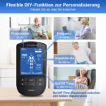 Comfytemp 4-Kanal TENS/EMS Muskelstimulator mit 24 Modi – Schmerztherapie für Ganzkörper – Bild 4