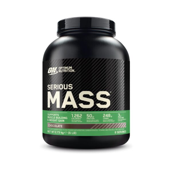 Optimum Nutrition Serious Mass Weight Gainer 2.73kg Schokolade – Muskelaufbau & Gewichtszunahme