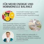 XbyX Energie 500 g Veganes Proteinpulver – Hormonelle Balance & Vitalität für Frauen – Bild 4