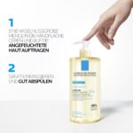 La Roche-Posay Lipikar Dusch- und Badeöl AP+ – Juckreizmildernd für trockene Haut – Bild 5