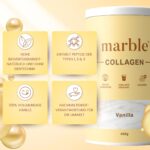 Marble Collagen Pulver 450g mit Vanille – Kollagen Hydrolysat Typ 1, 2 & 3 – Bild 7