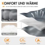 Portal Doppel-Campingstuhl 272 kg belastbar – Gepolstertes Campingsofa mit Tragetasche – Bild 4