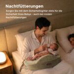 Momcozy Stillkissen mit Sicherheitsstütze – Memory-Schaum Übergrösse für ergonomische Unterstützung – Bild 3
