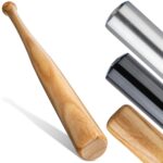 HELDENWERK Baseballschläger 31 Zoll – Holz & Aluminium mit rutschfestem Griff