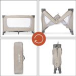 hauck Dream N Play Reisebett Beige – Kompaktes Babybett ab Geburt bis 15 kg – Bild 5