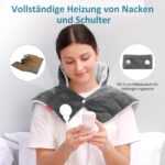 Comfytemp Gewichtetes Nackenwärmekissen mit 9 Heizstufen – Entspannung für Nacken & Schultern – Bild 5
