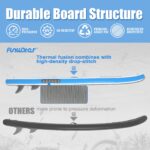 FunWater Aufblasbares SUP Board 320cm mit Paddel & Pumpe – Stabiles Stand Up Paddle für Anfänger – Bild 6