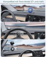 Jononser Magnetische Auto-Handyhalterung – 360° drehbar, Nano-Gel Saugnapf, MagSafe kompatibel – Bild 8