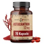 Astaxanthin 12 mg Depot Softgel Kapseln mit Vitamin E – 4 Monatsvorrat