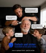JEETIF Profi-Haarschneidemaschine USB-C – Präzisionstrimmer IPX6 wasserdicht für Herren – Bild 7