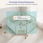 jeeber Babyphone mit 2 Kameras – 2K WLAN Videofon mit 360° Schwenk & HDR-Nachtsicht – Bild 3